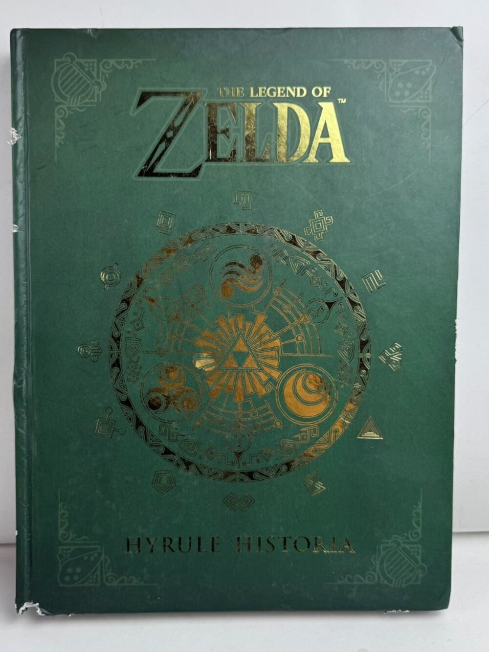The Legend of Zelda Hyrule Historia Hardcover Dark Horse 9781616550417 Edge Wear